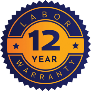 12 Year Labor Warranty